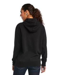 Ariat REAL Mexico Hoodie -Equestrian Clothing real mexico hoodie black back 10038930 ariat 003 97906.1636499000