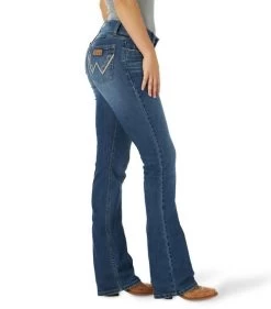 Wrangler Retro Mae Jean Kasey -Equestrian Clothing retro mae kasey mid rise side 112317170 wrangler 73635.1663727011