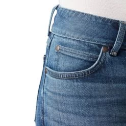 Wrangler Retro Mae Jean Megan -Equestrian Clothing retro mae mid rise megan front detail 112321495 wrangler 90142.1666890634