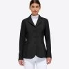RG Jersey And Mesh Riding Jacket -Equestrian Clothing rg mesh riding jacket black front RJW001 JS002 9999 ct 77742.1670294633