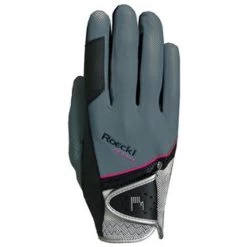 Roeckl Sports Roeckl Madrid Gloves -Equestrian Clothing roeckl madrid glove grey 78465.1643237592