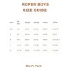 Roper Boys Ripstop Quilted Vest -Equestrian Clothing roper boys size guide 71239.1662062359