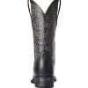 Ariat Round Up Remuda Western Boot 2 Ariat Round Up Remuda Western Boot -Equestrian Clothing round up remuda black back 10034024 ariat 55722.1605142788