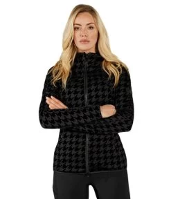 Pikeur Seline Houndstooth Jacket 6 Pikeur Seline Houndstooth Jacket -Equestrian Clothing seline houndstooth jacket black rider 204531 153 290 pikeur 54225.1666213047