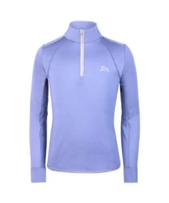 Girls RJ Classics Sienna Jr 37.5 Training Shirt -Equestrian Clothing sienna jr shirt sky blue front SNJ514 rj classics 25366.1643577271