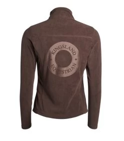 Kingsland Sina Microfleece Jacket -Equestrian Clothing sina microfleece jacket coffee back 2230183615 6578 kingsland 24822.1664586147