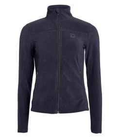 Kingsland Sina Microfleece Jacket -Equestrian Clothing sina microfleece jacket navy front 2230183615 6020 kingsland 09855.1664586166