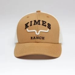 Kimes Ranch Since 2009 Trucker Hat -Equestrian Clothing since 2009 trucker hat brown front 842606178741 kimes 58131.1684195274