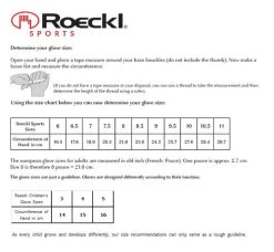 Roeckl Sports Roeckl Melbourne Gloves -Equestrian Clothing size chart roeckl 18435.1655059524