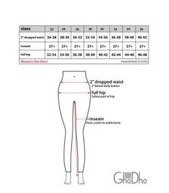 GhoDho Adena T600 Breeches Full Grip -Equestrian Clothing size chart updated breech gho dho 16545.1655583097
