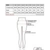 GhoDho Elara T600 Breeches Knee Grip -Equestrian Clothing size chart updated breech gho dho 98513.1682389687
