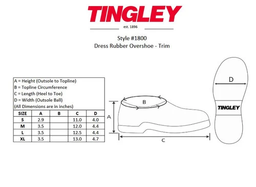 Tingley Weather Fashions Rubber Overshoes For Men 5 Tingley Weather Fashions Rubber Overshoes For Men - Image 3