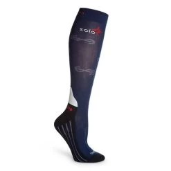 Tredstep Solo Pro Socks -Equestrian Clothing solo pro sock navy tredstep 12257.1680624572