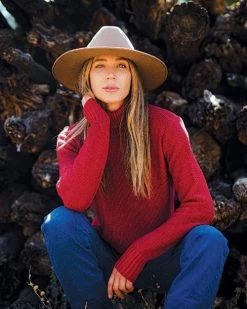 Outback Trading Stella Turtleneck 9 Outback Trading Stella Turtleneck -Equestrian Clothing stella sweater burnt orange lifestyle 40214 outback trading 46861.1634679104