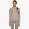 Cavalleria Toscana Team Daytona Zip Hoodie -Equestrian Clothing team daytona crew blush front FED101 CO079 1A00 cavalleria toscana 41472.1657671814