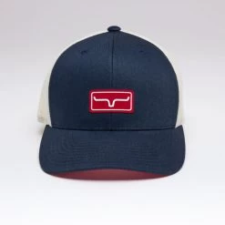 Kimes Ranch Team Pro Trucker Hat -Equestrian Clothing team pro trucker hat navy front 842606179229 kimes 35428.1684193349