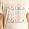 Rock & Roll Tequila Tee -Equestrian Clothing tequila tee natural detail 49T3242 rrcg 54698.1643748423