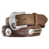 Tony Lama The Duke Belt -Equestrian Clothing the duke leather belt bark tony lama 48266.1654200908