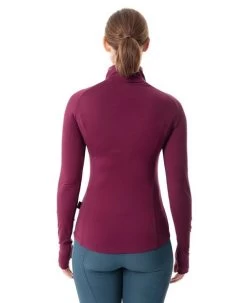Horseware Ireland Horseware Thea Tech Quarter Zip Fleece -Equestrian Clothing thea tech quarter zip fleece beetroot back CKHCTA HW 91636.1663956550