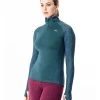 Horseware Ireland Horseware Thea Tech Quarter Zip Fleece -Equestrian Clothing thea tech quarter zip fleece galactic teal front CKHCTA HW 49744.1663956346