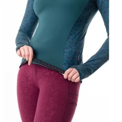 Horseware Ireland Horseware Thea Tech Quarter Zip Fleece -Equestrian Clothing thea tech quarter zip fleece galactic teal hem CKHCTA HW 17621.1663956541