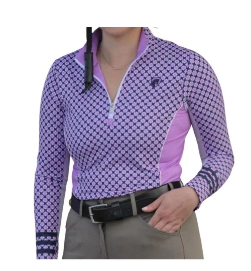 Arista Triple Bar Gingham Quarter Zip Shirt 5 Arista Triple Bar Gingham Quarter Zip Shirt - Image 3