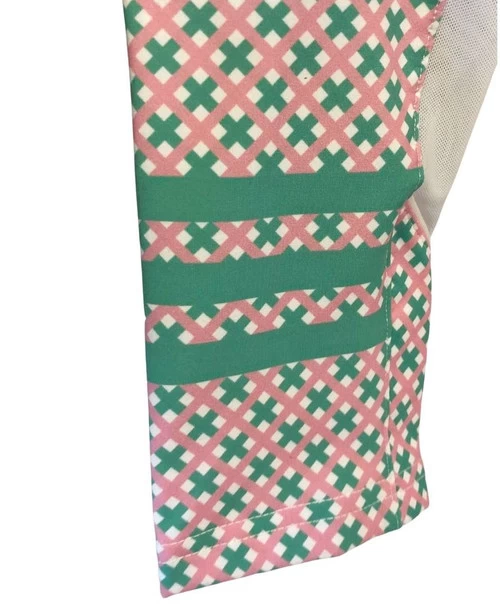 Arista Triple Bar Gingham Quarter Zip Shirt 4 Arista Triple Bar Gingham Quarter Zip Shirt - Image 2