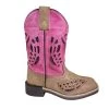 Kids Smoky Mountain Trixie Western Boot -Equestrian Clothing trixie square toe pink 3161 smoky mountain 67240.1662672839