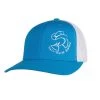 SaltWater Riders Embroidered Trucker Hat -Equestrian Clothing trucker hat embroidery logo turquoise white saltwater riders 95789.1687387492