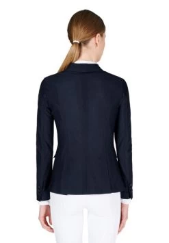 Vestrum Valencia Extra Light Show Jacket -Equestrian Clothing valencia mesh coat navy back 21W2016 65044 0079 vestrum 64865.1649017273