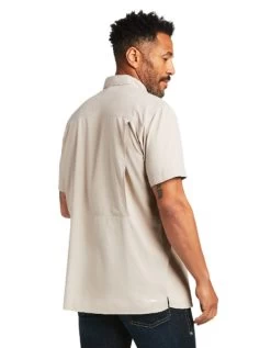 Men's Ariat VentTEK Outbound Fitted Shirt -Equestrian Clothing venttek outbound fitted SS shirt dunescape back 10039576 ariat 53252.1653243938