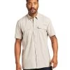 Men's Ariat VentTEK Outbound Fitted Shirt -Equestrian Clothing venttek outbound fitted SS shirt dunescape front 10039576 ariat 13778.1653243925