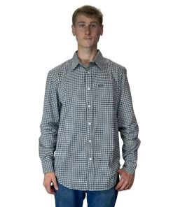 Men's Kimes Ranch Welton Mini Check Shirt -Equestrian Clothing welton mini check ls hero kimes 51655.1669087723