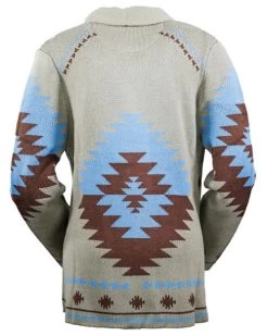 Outback Trading Willa Cardigan -Equestrian Clothing willa cardigan gray back 40219 outback 11178.1666905145