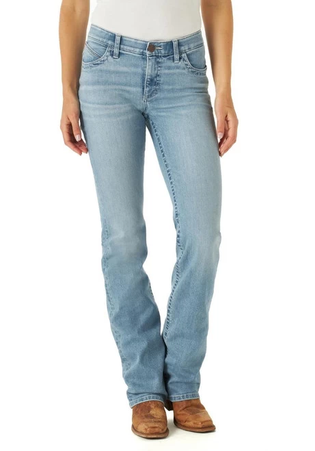 Wrangler Willow Riding Jean Light Wash 6 Wrangler Willow Riding Jean Light Wash - Image 4