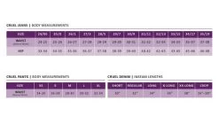 Cruel Denim Hannah Button Fly Jean -Equestrian Clothing women denim size chart cinch cruel 31219.1604181316