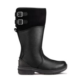 Kerrits Woodstock Mid-Calf Pull On Boot -Equestrian Clothing woodstock mid calf pull on boot black side 80008 kerrits 95783.1667358779