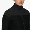 Cavalleria Toscana Wool Quilt And Jersey Jacket -Equestrian Clothing wool quilt jersey jacket black shoulder MAD120 LY001 9999 CT 08406.1668278049