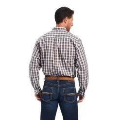 Men's Ariat Wrinkle Free Shirt Long Sleeve -Equestrian Clothing wrinkle free ls sequoia back 10041572 ariat 15512.1659988701