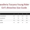 Kids Cavalleria Toscana Jodhpur Breeches -Equestrian Clothing young rider girl breech size guide cavalleria toscana 95151.1622755250